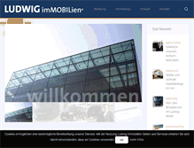 Tablet Screenshot of ludwig-immobilien.de